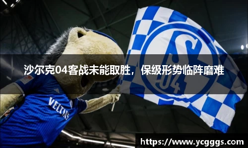 沙尔克04客战未能取胜，保级形势临阵磨难