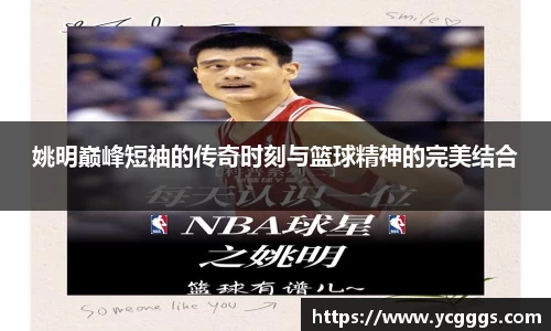 姚明巅峰短袖的传奇时刻与篮球精神的完美结合